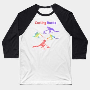 curling rocks Baseball T-Shirt